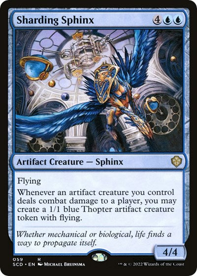 Sharding Sphinx (Commander 2022 Starter Decks) Light Play