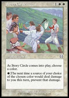 Story Circle (Mercadian Masques) Light Play