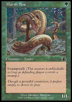 Marsh Boa (Prophecy) Light Play