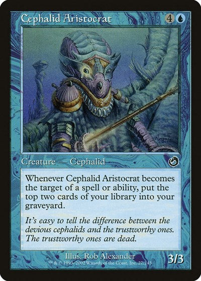 Cephalid Aristocrat (Torment) Light Play