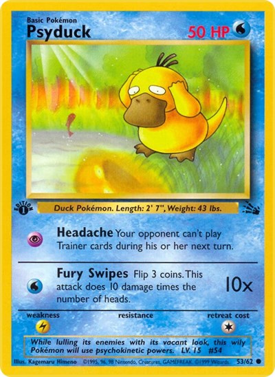 Psyduck (Fossil) Damaged / Poor Unlimited
