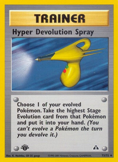 Hyper Devolution Spray (Neo Discovery) Heavy Play Unlimited