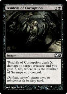 Tendrils of Corruption (Magic 2010 Core Set) Light Play