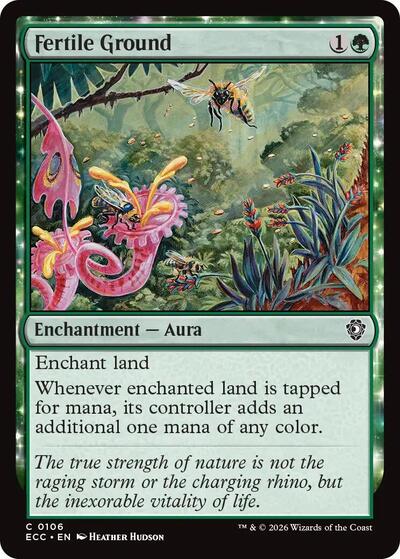 Fertile Ground (Commander: Lorwyn Eclipsed) Light Play