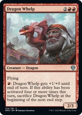 Dragon Whelp (Dominaria United) Light Play