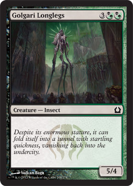 Golgari Longlegs (Return to Ravnica) Light Play