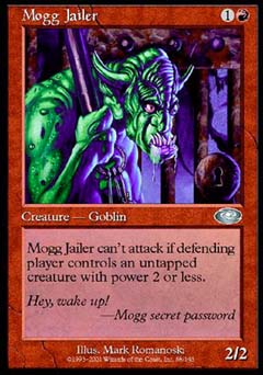 Mogg Jailer (Planeshift) Medium Play