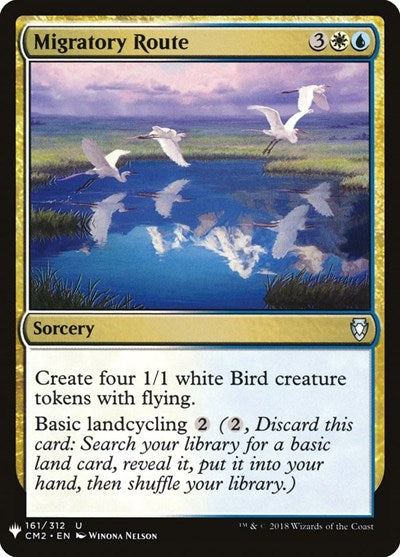 Migratory Route (Mystery Booster) Light Play