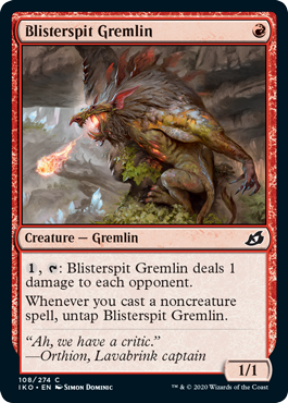 Blisterspit Gremlin (Ikoria: Lair of Behemoths) Light Play