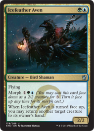 Icefeather Aven (Khans of Tarkir) Light Play