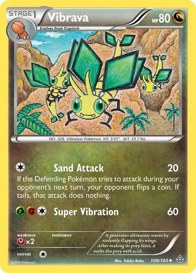 Vibrava (XY - Primal Clash) Light Play