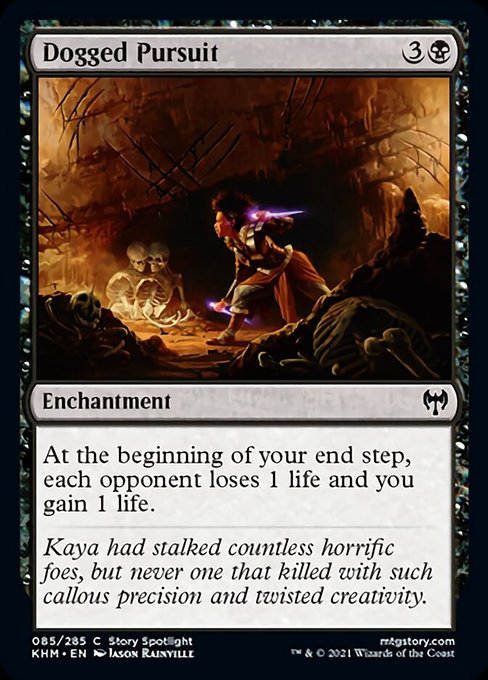Dogged Pursuit (Kaldheim) Light Play
