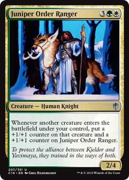 Juniper Order Ranger (Commander 2016 Edition) Light Play