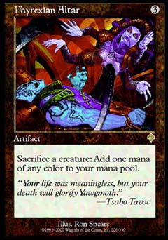 Phyrexian Altar (Invasion) Light Play