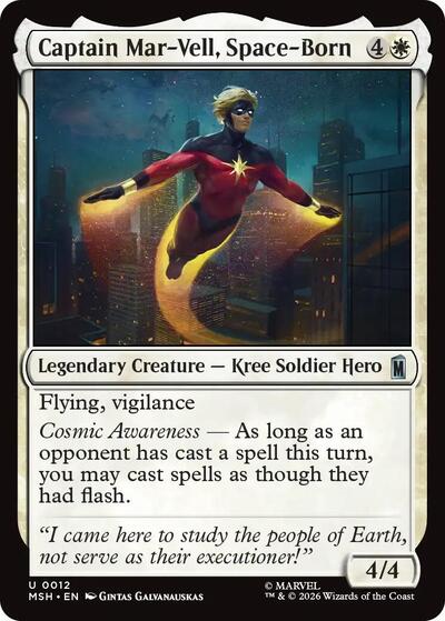 Captain Mar-Vell, Space-Born (Marvel Super Heroes) Light Play