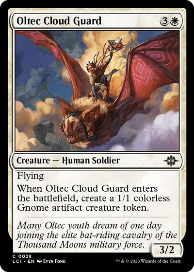 Oltec Cloud Guard (The Lost Caverns of Ixalan) Light Play
