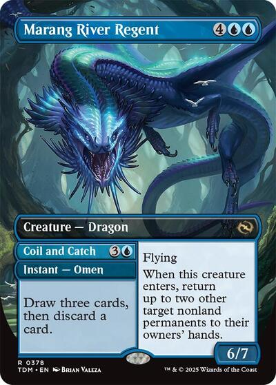Marang River Regent (Borderless) (Tarkir: Dragonstorm) Light Play