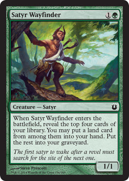 Satyr Wayfinder (Born of the Gods) Light Play