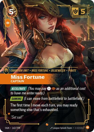 Miss Fortune Captain (Origins) Light Play Foil