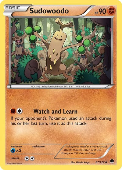 Sudowoodo (XY - BREAKpoint) Heavy Play