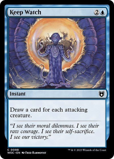 Keep Watch (Commander: Wilds of Eldraine) Light Play