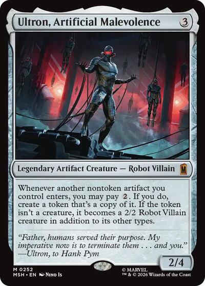 Ultron, Artificial Malevolence (Marvel Super Heroes) Light Play