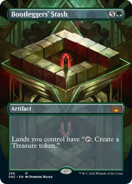 Bootleggers' Stash (Borderless) (Streets of New Capenna) Near Mint