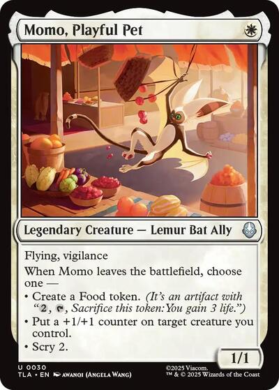 Momo, Playful Pet (Avatar: The Last Airbender) Light Play Foil