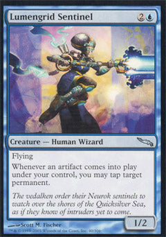 Lumengrid Sentinel (Mirrodin) Medium Play