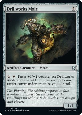 Drillworks Mole (Commander Legends: Battle for Baldur's Gate) Light Play