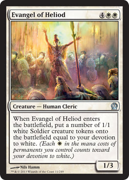 Evangel of Heliod (Theros) Light Play