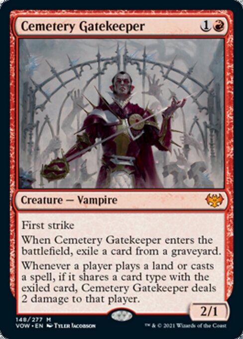 Cemetery Gatekeeper (Innistrad: Crimson Vow) Light Play