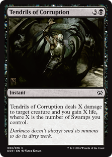 Tendrils of Corruption (Duel Decks: Nissa vs Ob Nixilis) Medium Play