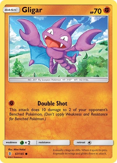 Gligar (SM - Guardians Rising) Medium Play