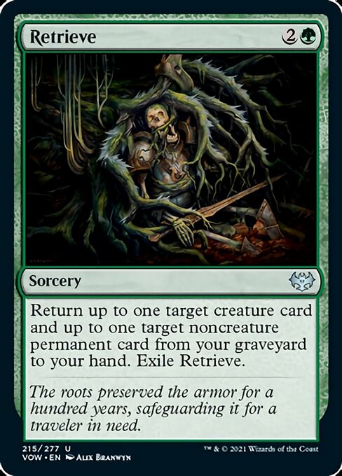 Retrieve (Innistrad: Crimson Vow) Light Play