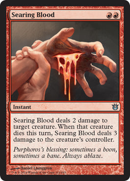 Searing Blood (Born of the Gods) Medium Play