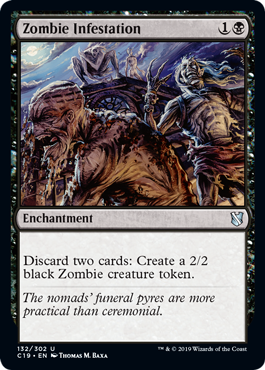 Zombie Infestation (Commander 2019) Light Play