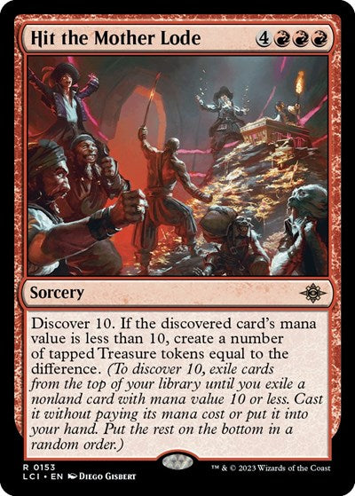 Hit the Mother Lode (The Lost Caverns of Ixalan) Damaged / Poor
