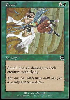 Squall (Mercadian Masques) Light Play