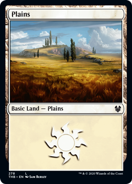 Plains (278) (Theros Beyond Death) Light Play