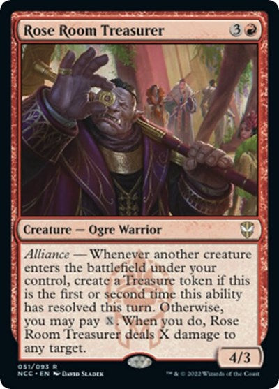 Rose Room Treasurer (Commander: Streets of New Capenna) Light Play
