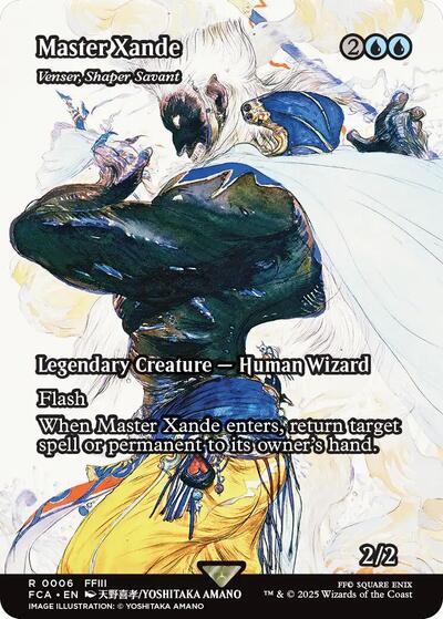 Master Xande - Venser, Shaper Savant (Showcase) (Universes Beyond: FINAL FANTASY: Through the Ages) Light Play