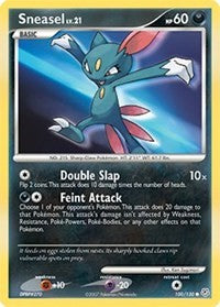 Sneasel (Diamond and Pearl) Medium Play