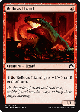 Bellows Lizard (Magic Origins) Light Play