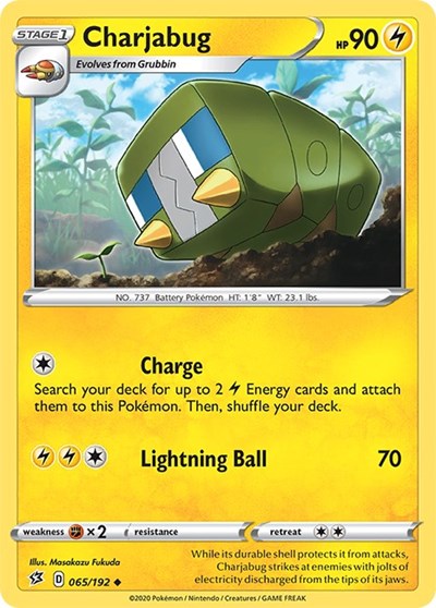 Charjabug (SWSH02: Rebel Clash) Medium Play