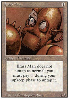 Brass Man (Revised) Light Play