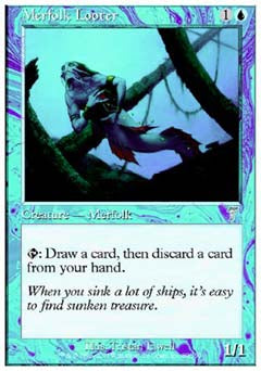 Merfolk Looter (7th Edition) Medium Play