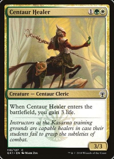Centaur Healer (Guilds of Ravnica: Guild Kits) Light Play