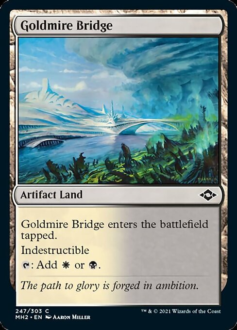 Goldmire Bridge (Modern Horizons 2) Light Play Foil