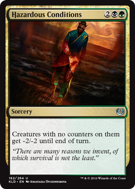 Hazardous Conditions (Kaladesh) Light Play